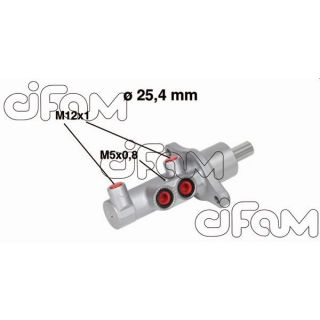 Pagrindinis cilindras, stabdžiai CIFAM 202-543
