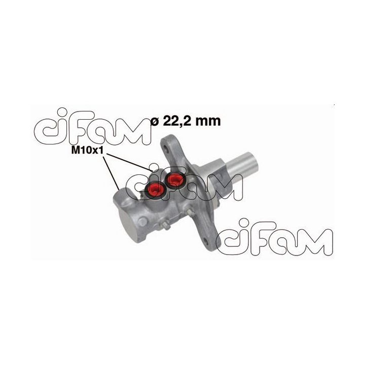 Pagrindinis cilindras, stabdžiai CIFAM 202-675
