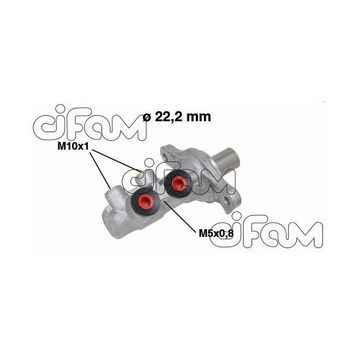 Pagrindinis cilindras, stabdžiai CIFAM 202-681