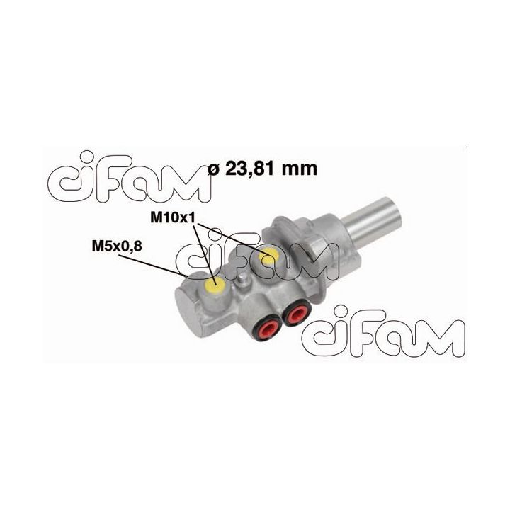 Pagrindinis cilindras, stabdžiai CIFAM 202-683