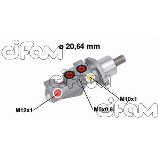Pagrindinis cilindras, stabdžiai CIFAM 202-750