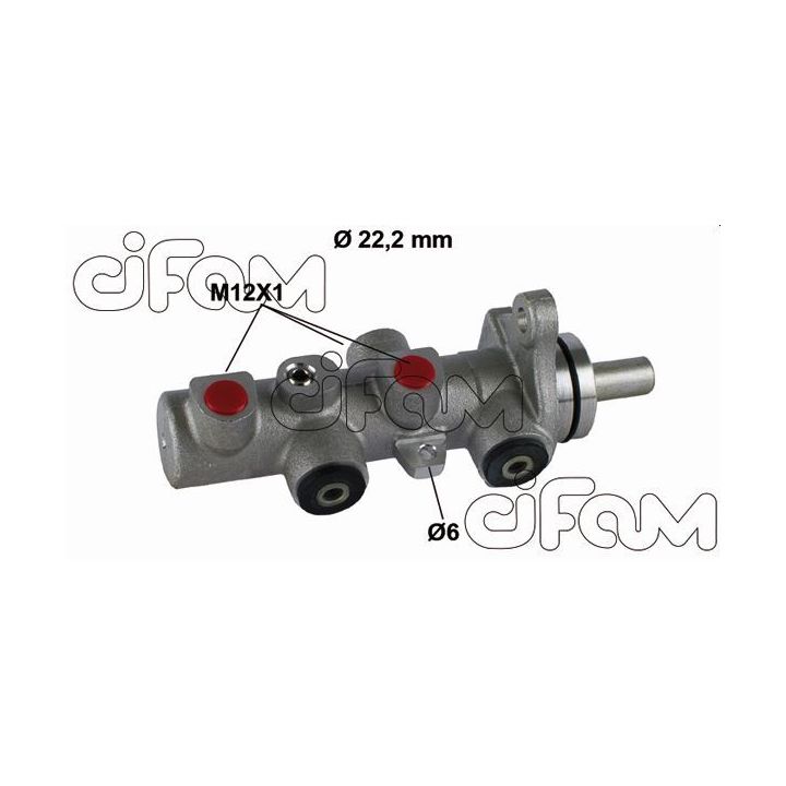 Pagrindinis cilindras, stabdžiai CIFAM 202-793