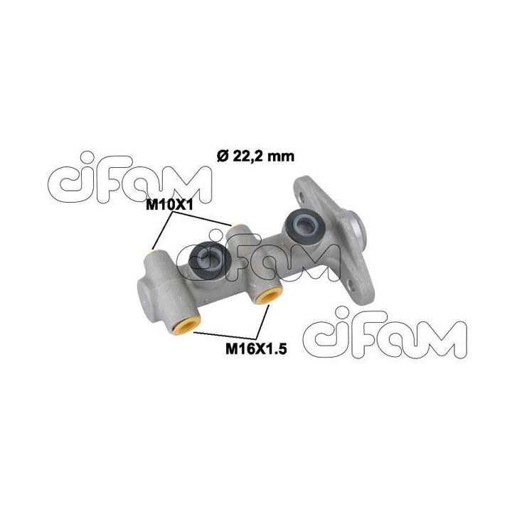 Pagrindinis cilindras, stabdžiai CIFAM 202-815