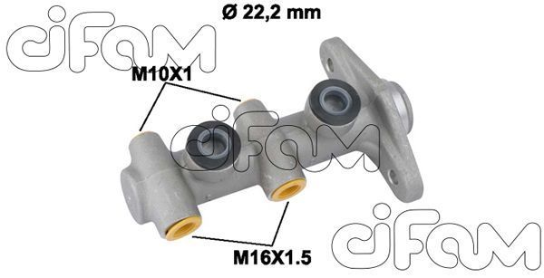 Pagrindinis cilindras, stabdžiai CIFAM 202-815