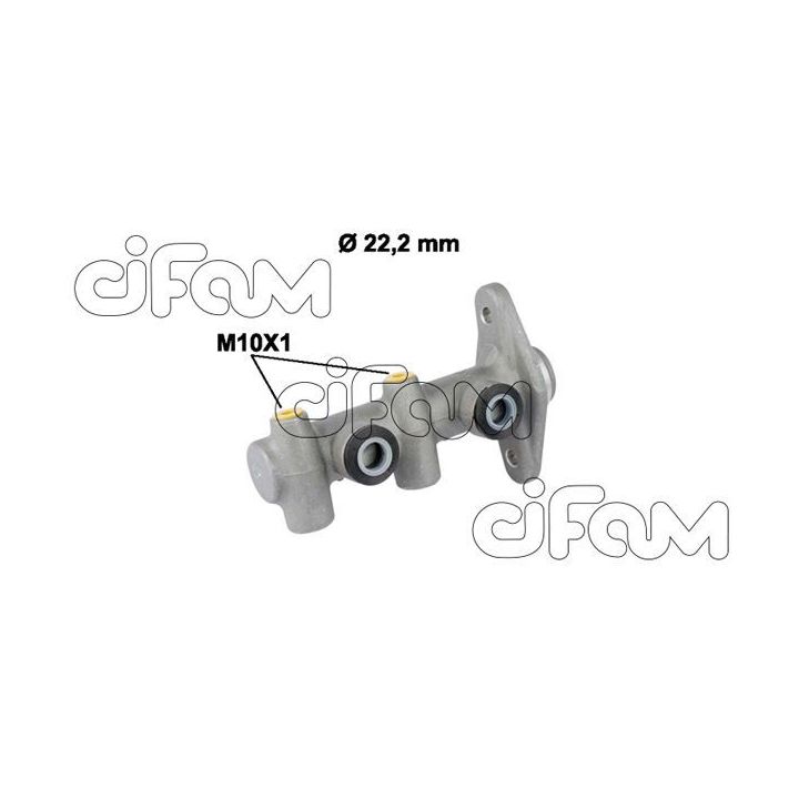 Pagrindinis cilindras, stabdžiai CIFAM 202-816