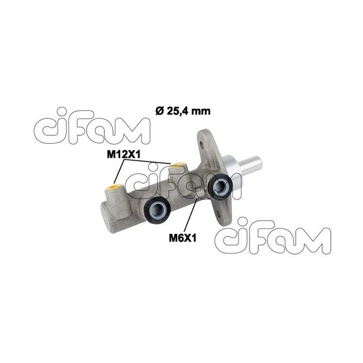 Pagrindinis cilindras, stabdžiai CIFAM 202-819