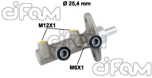 Pagrindinis cilindras, stabdžiai CIFAM 202-819