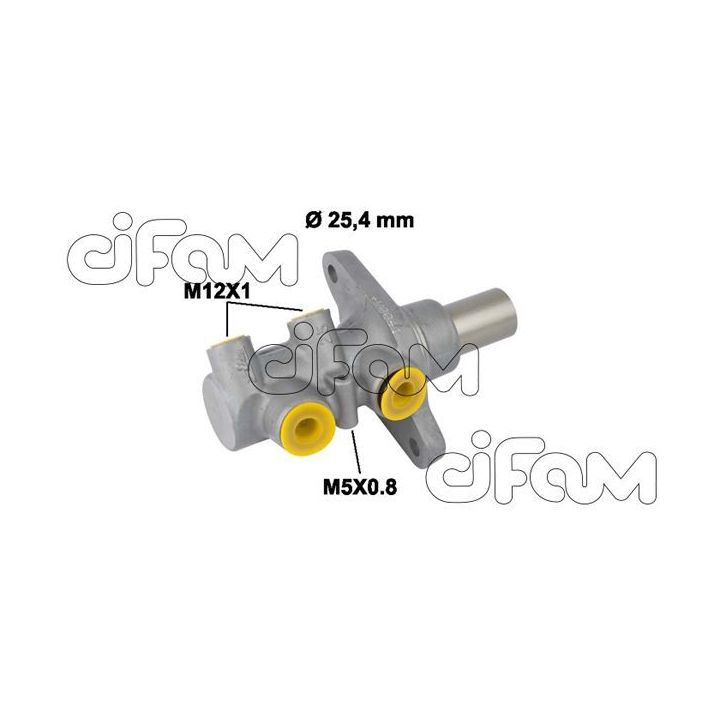 Pagrindinis cilindras, stabdžiai CIFAM 202-826