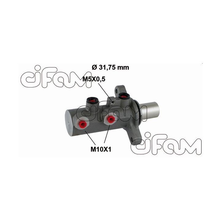 Pagrindinis cilindras, stabdžiai CIFAM 202-870