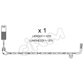 įspėjimo kontaktas, stabdžių trinkelių susidėvėjimas CIFAM SU.254