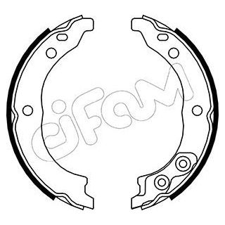 Stabdžių trinkelių komplektas, stovėjimo stabdis CIFAM 153-089K