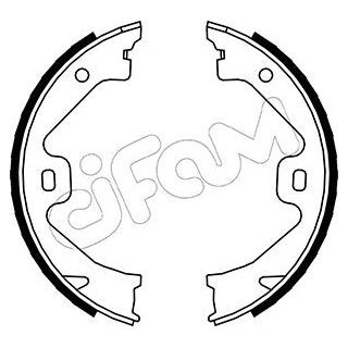 Stabdžių trinkelių komplektas, stovėjimo stabdis CIFAM 153-369