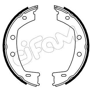Stabdžių trinkelių komplektas, stovėjimo stabdis CIFAM 153-374