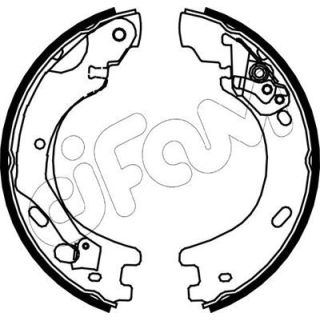 Stabdžių trinkelių komplektas, stovėjimo stabdis CIFAM 153-375