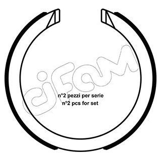 Stabdžių trinkelių komplektas, stovėjimo stabdis CIFAM 153-491