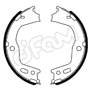 Stabdžių trinkelių komplektas, stovėjimo stabdis CIFAM 153-497