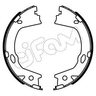 Stabdžių trinkelių komplektas, stovėjimo stabdis CIFAM 153-499