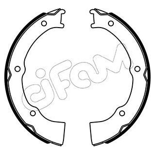 Stabdžių trinkelių komplektas, stovėjimo stabdis CIFAM 153-500