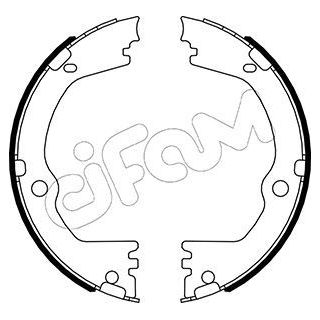 Stabdžių trinkelių komplektas, stovėjimo stabdis CIFAM 153-532