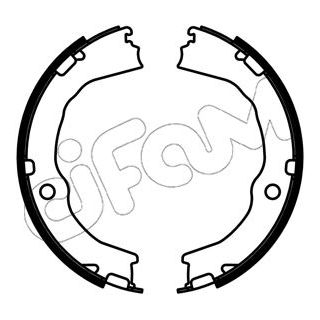 Stabdžių trinkelių komplektas, stovėjimo stabdis CIFAM 153-685