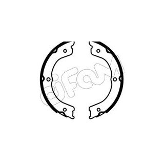 Stabdžių trinkelių komplektas, stovėjimo stabdis CIFAM 153-690