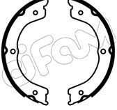 Stabdžių trinkelių komplektas, stovėjimo stabdis CIFAM 153-690