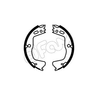 Stabdžių trinkelių komplektas, stovėjimo stabdis CIFAM 153-700