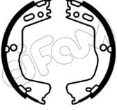 Stabdžių trinkelių komplektas, stovėjimo stabdis CIFAM 153-700