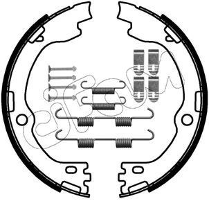 Stabdžių trinkelių komplektas, stovėjimo stabdis CIFAM 153-738K