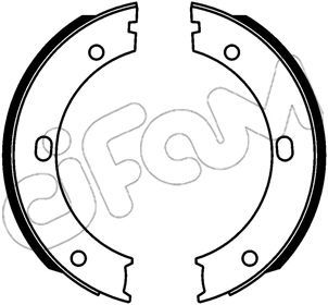 Stabdžių trinkelių komplektas, stovėjimo stabdis CIFAM 153-746