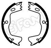 Stabdžių trinkelių komplektas, stovėjimo stabdis CIFAM 153-763