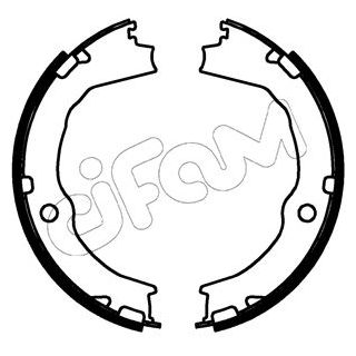 Stabdžių trinkelių komplektas, stovėjimo stabdis CIFAM 153-767