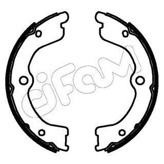 Stabdžių trinkelių komplektas, stovėjimo stabdis CIFAM 153-773