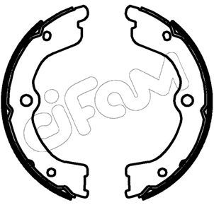 Stabdžių trinkelių komplektas, stovėjimo stabdis CIFAM 153-773