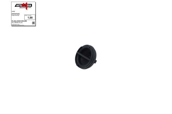 Alyvos išleidimo kaištis, alyvos karteris AUTOMEGA 274747210