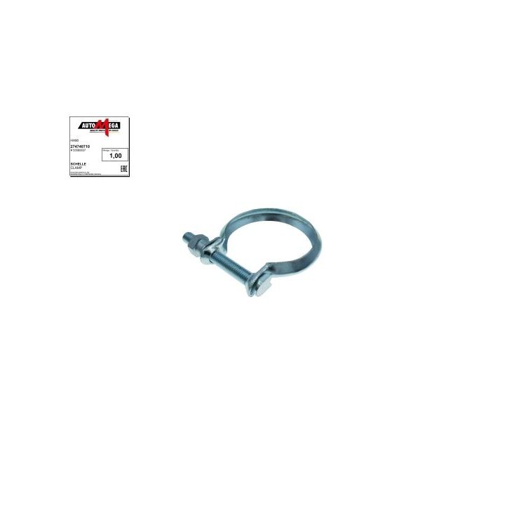 Vamzdžių sujungimas, išmetimo sistema AUTOMEGA 274740710