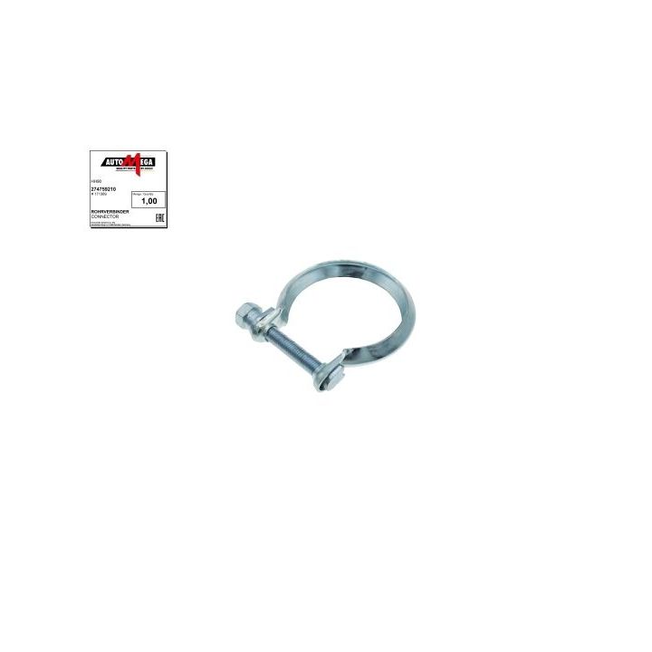 Vamzdžių sujungimas, išmetimo sistema AUTOMEGA 274759210