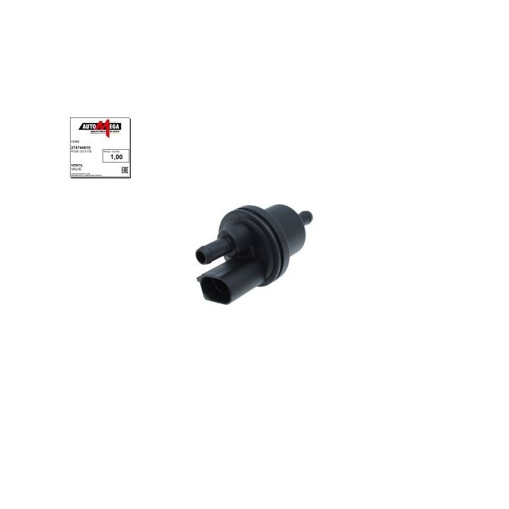 Alsuoklio vožtuvas, degalų bakas AUTOMEGA 274744610