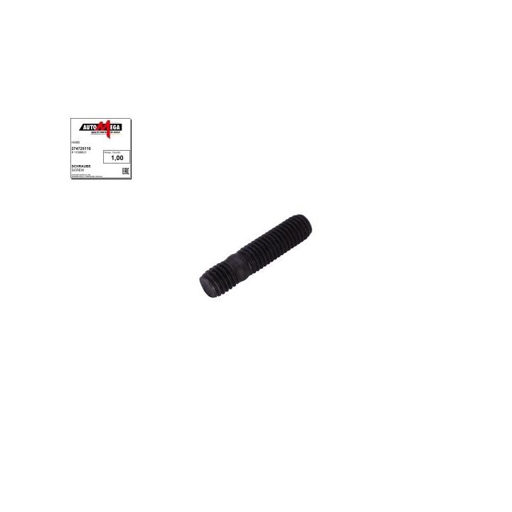 Varžtas, išmetimo kolektorius AUTOMEGA 274725110