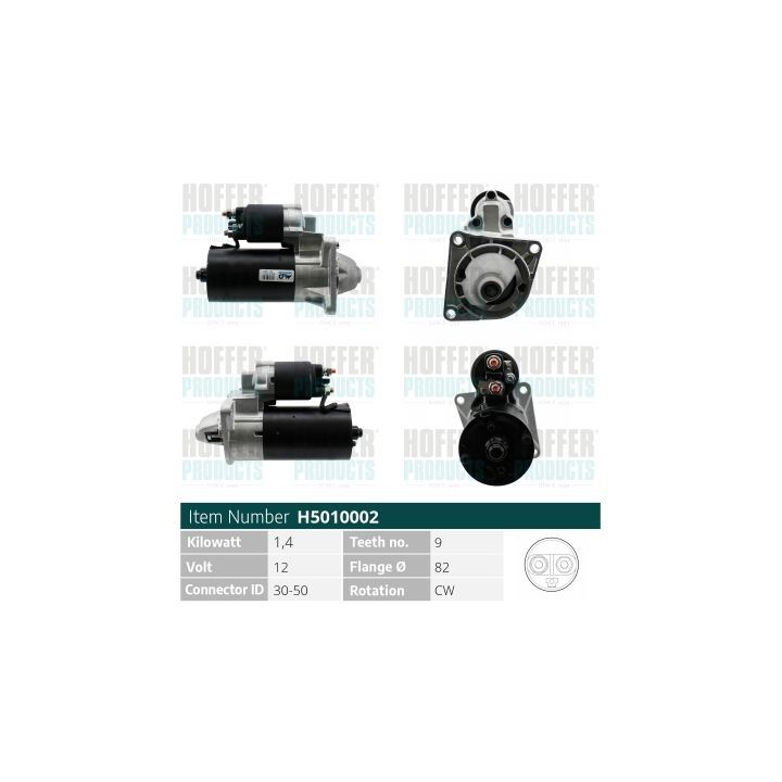 Starteris HOFFER H5010002