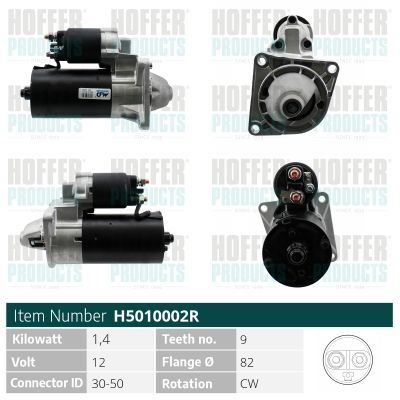 Starteris HOFFER H5010002R