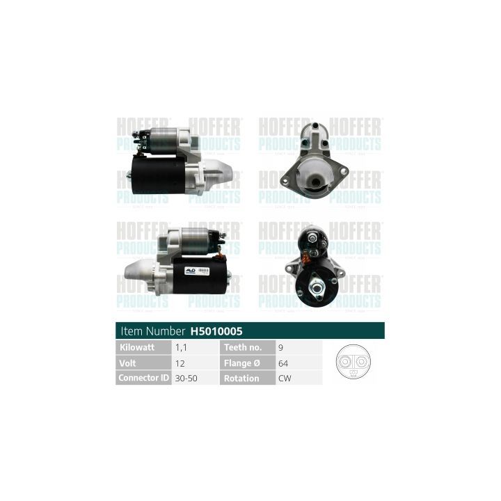 Starteris HOFFER H5010005