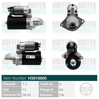 Starteris HOFFER H5010005