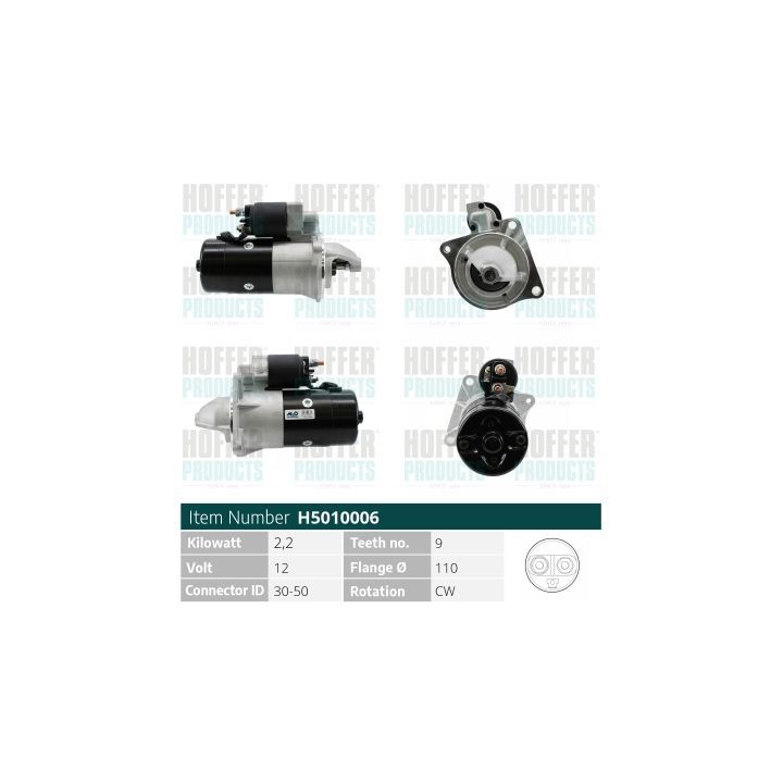 Starteris HOFFER H5010006