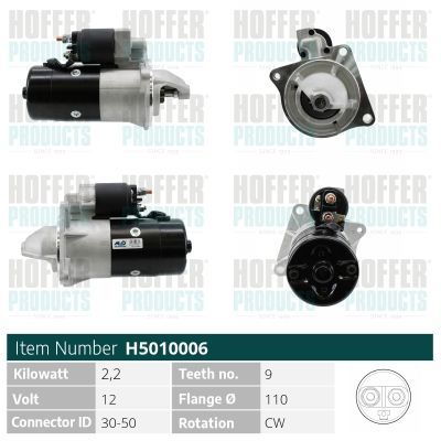 Starteris HOFFER H5010006