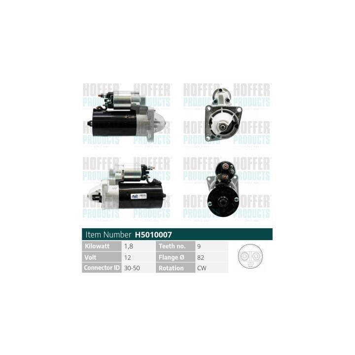 Starteris HOFFER H5010007