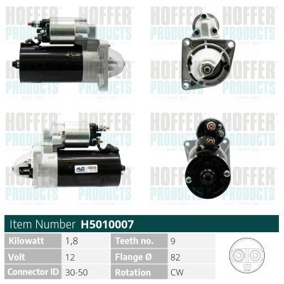 Starteris HOFFER H5010007