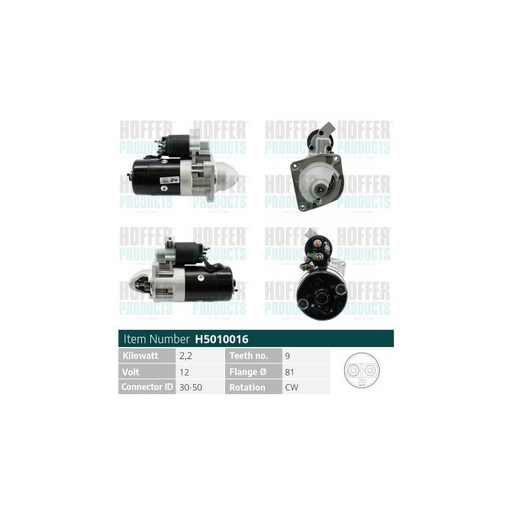 Starteris HOFFER H5010016