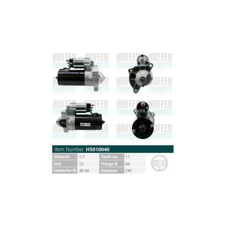 Starteris HOFFER H5010040