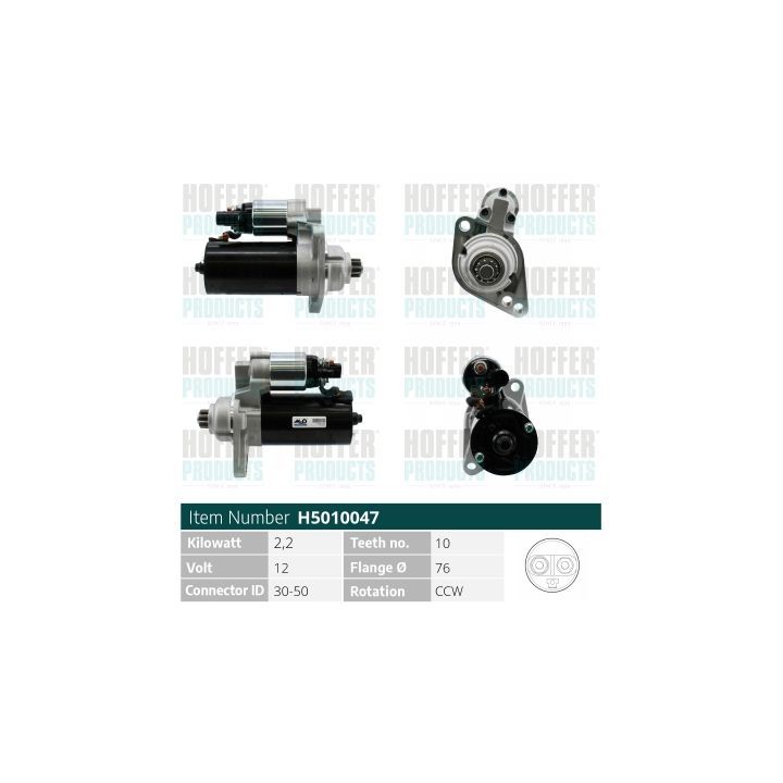 Starteris HOFFER H5010047